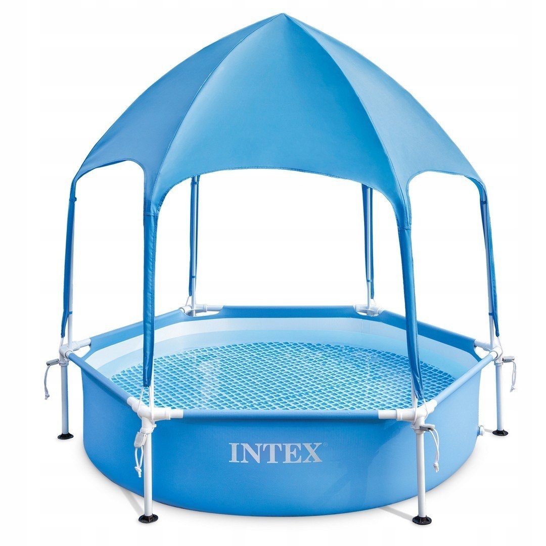 Detský roštový bazén s krytom 183 x 38 cm Intex 28209