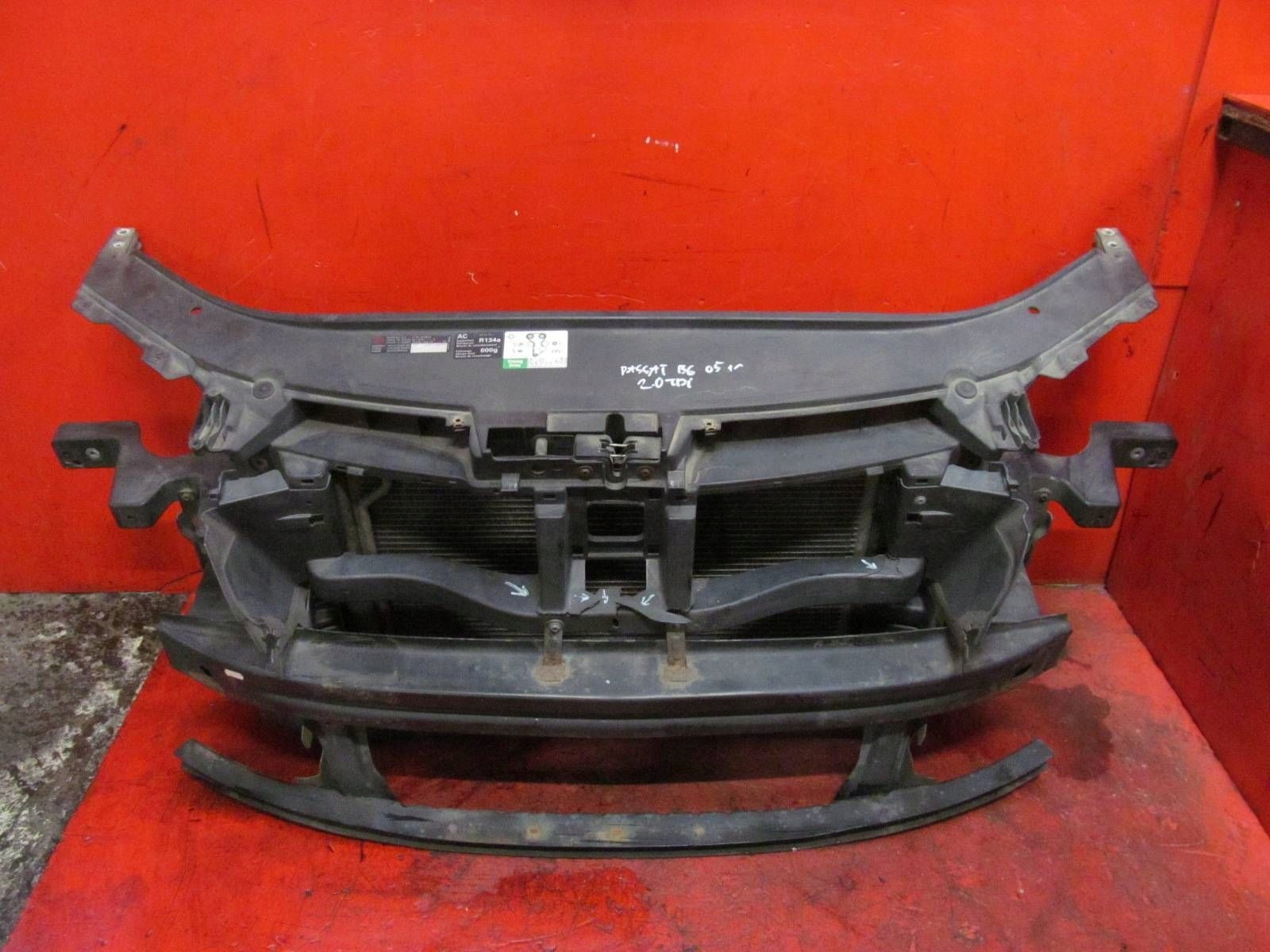 VW PASSAT B6 3C 2.0 TDI BKP support panel for radiators radiator fan sider KOMPLET