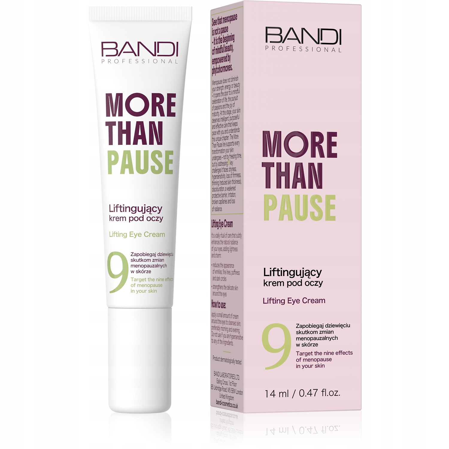 Bandi More Than Pause Krem pod oczy liftingujący 14 ml