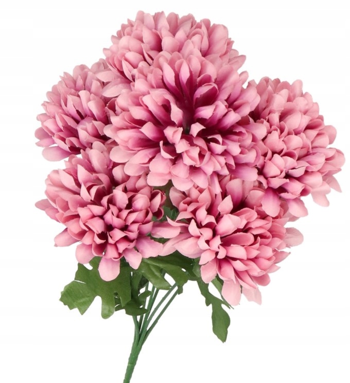 

Chryzantema Sztuczne Kwiaty Bukiet Gęsty DUŻY40CM