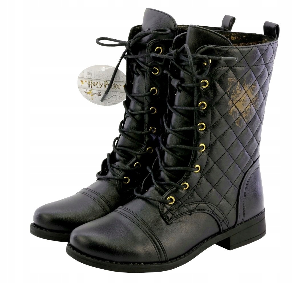Dámské pro mládež vysoké kozačky Kotníkové Boty Harry Potter vel. 36 Šňůrky