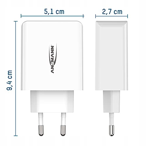 ANSMANN Ładowarka USB 4-Porty 30W Smartfon Tablet GoPro eBook — miniatura 5