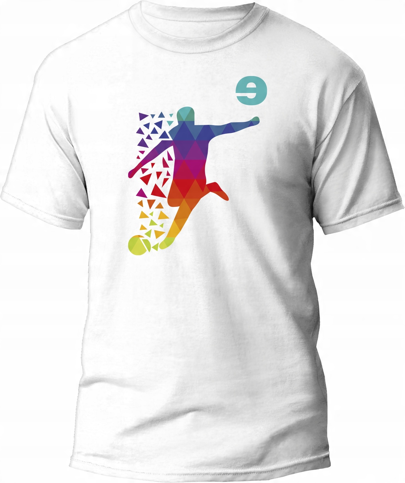 

Koszulka t-shirt - piłkarz Kolory | Keeza