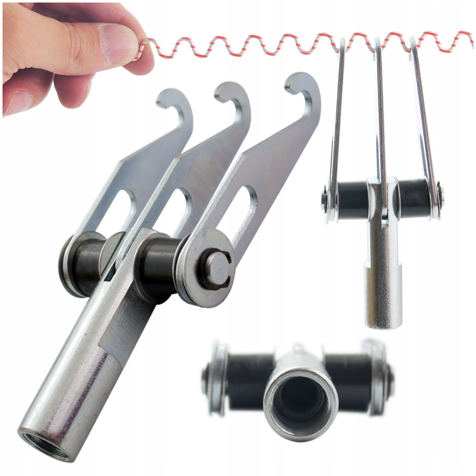 Špon pro svařovací stroj Spotter Držák drápů 3-hákový dráp 3 mm pro Puller