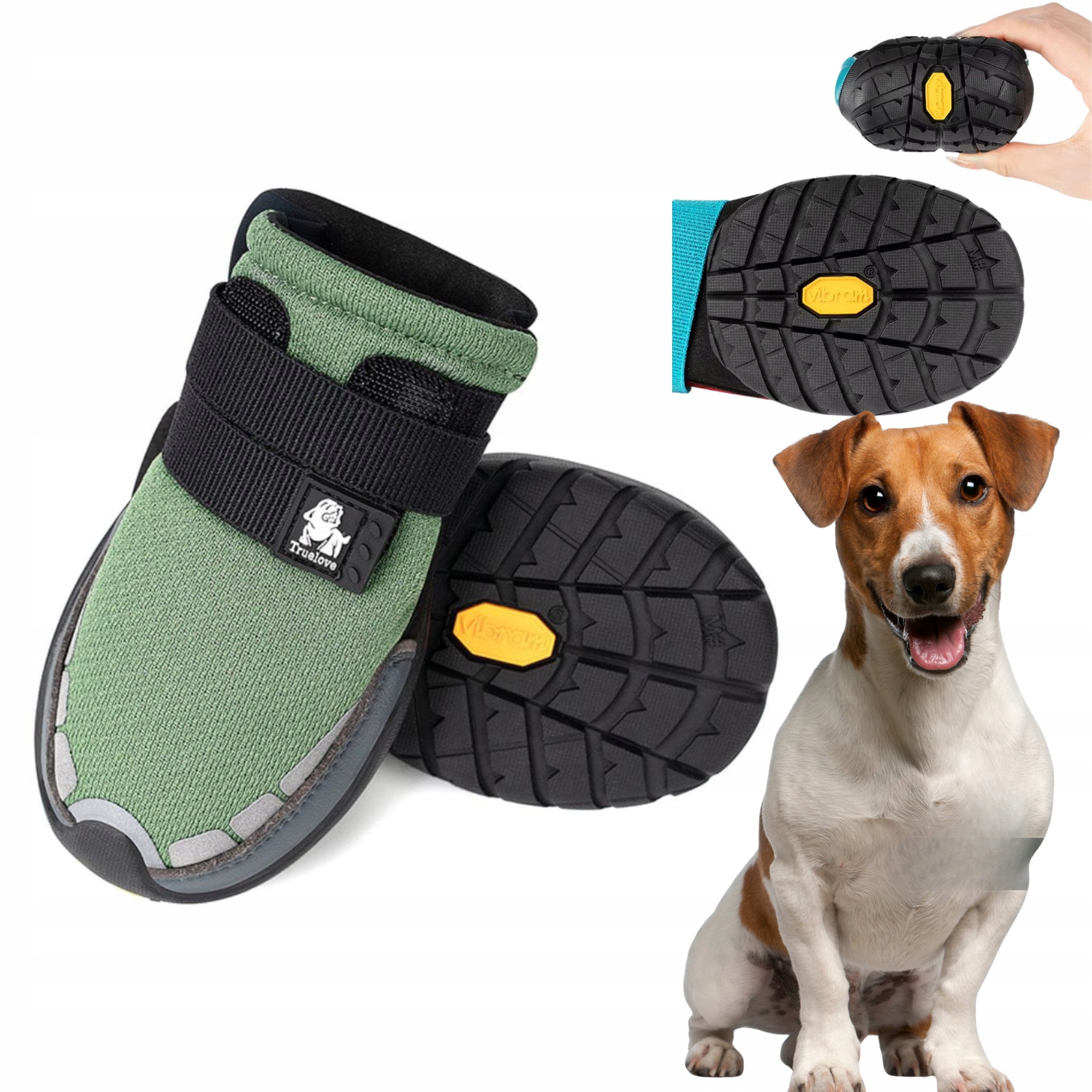 Boty Pro Psa Truelove On Track Podrážka Vibram Xxs (2 ks) 4,4 cm Zelená