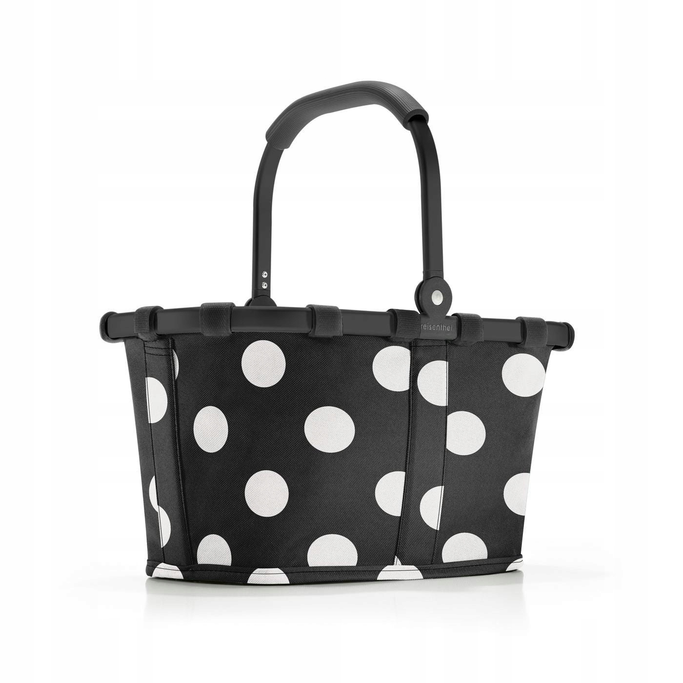 Košík Carrybag Xs Frame, dots white, Reisenthel