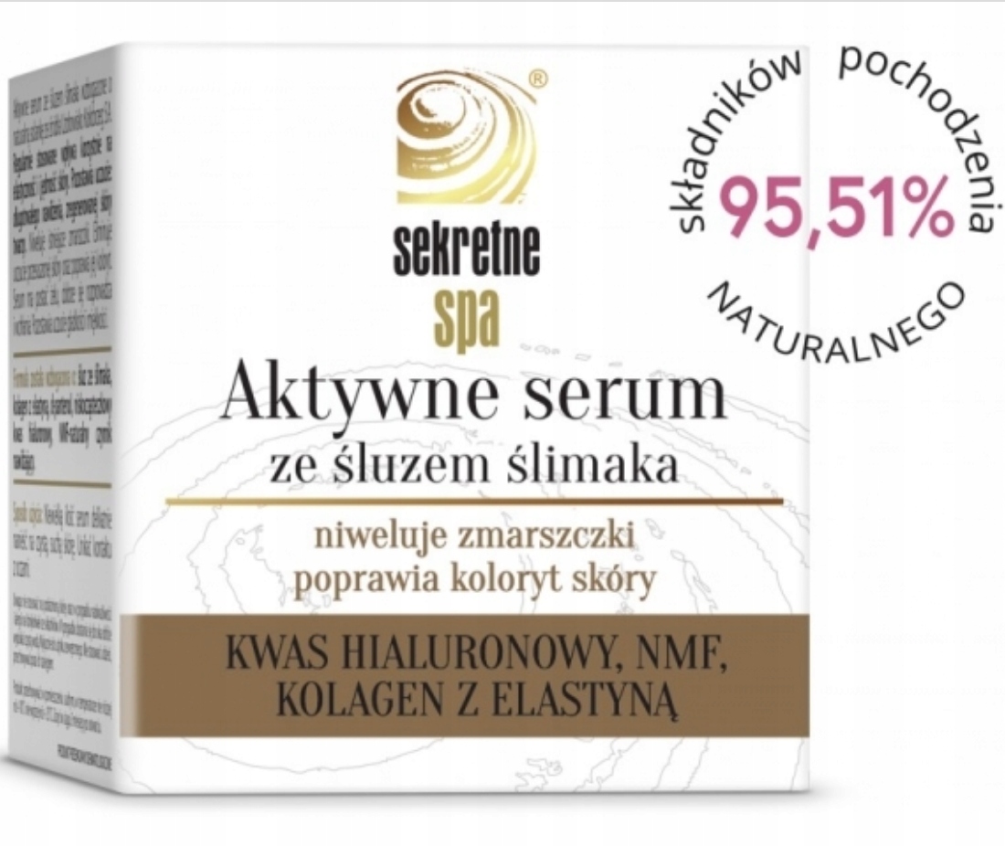

Sekretne Spa Aktywne serum ze śluzem ślimaka 50ml