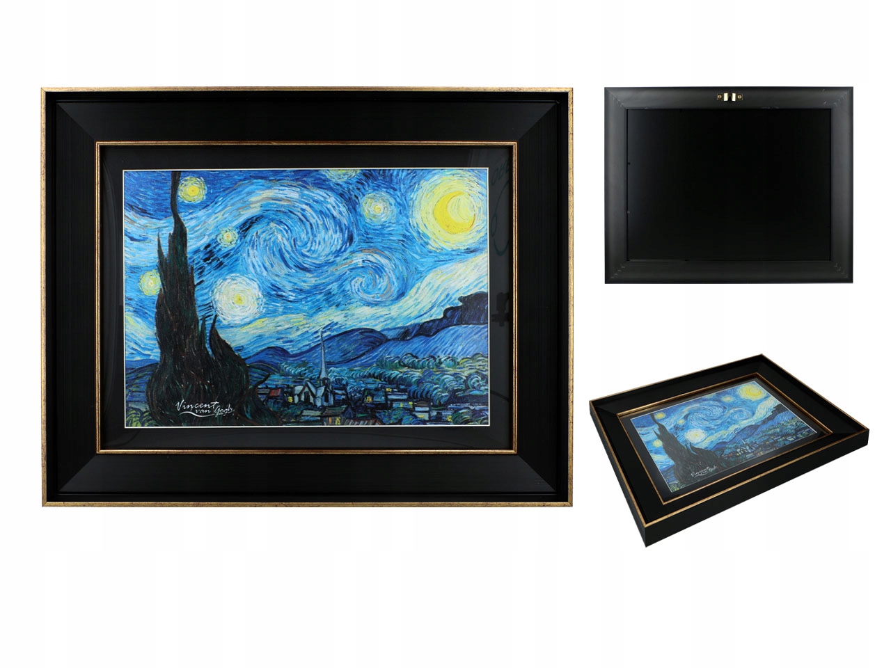 Obraz Van Gogh Hviezdičková Noc Reprodukcia Na Plátne Dekorácia Steny