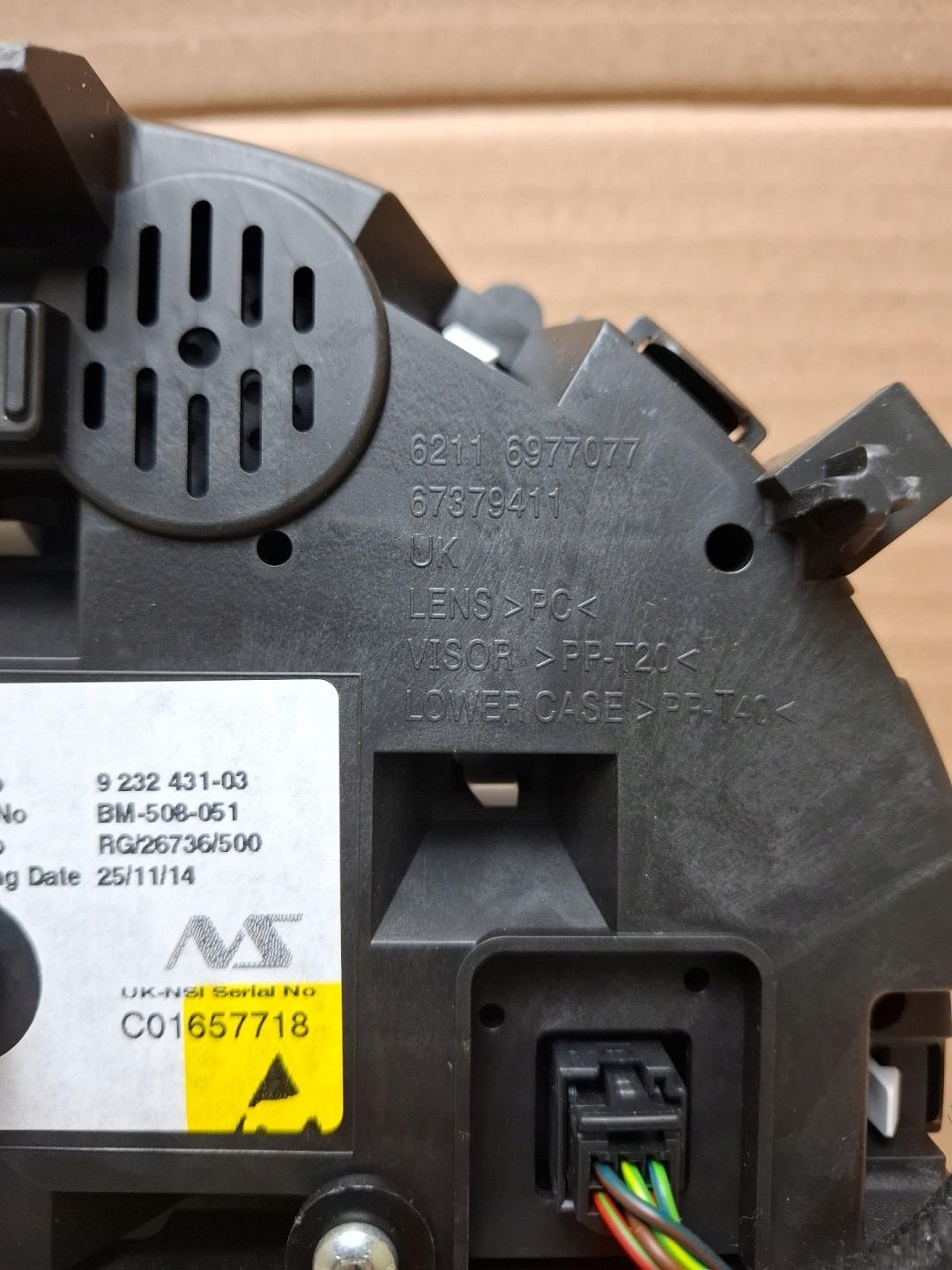 dials Mini Countryman R60 2014 9232431-03