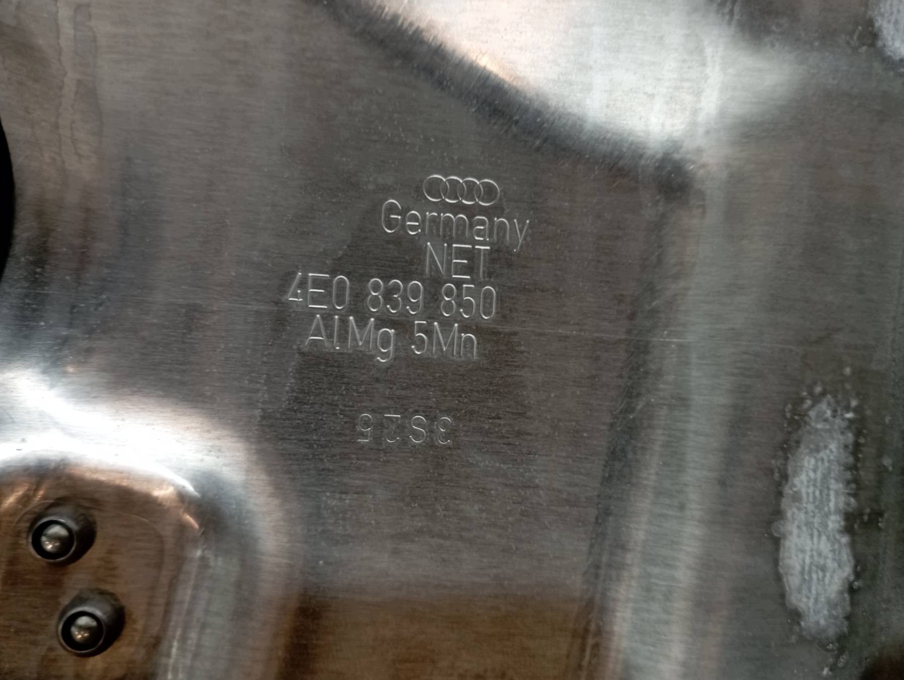 mechanism windows right rear part 4E0839850 4E0959802C Audi A8 II (2002-2010) D3