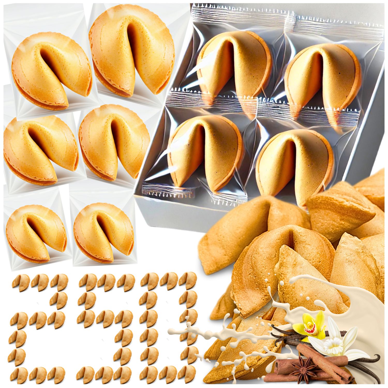 Ciasteczko z Wróżbą Szczęścia na Różne Okazje podziękowanie dla gości x250