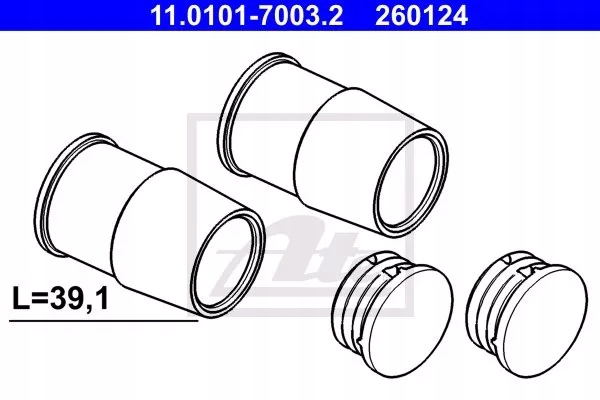 ZESTAW TULEI ZACISKU HAM. ATE Producent części ATE