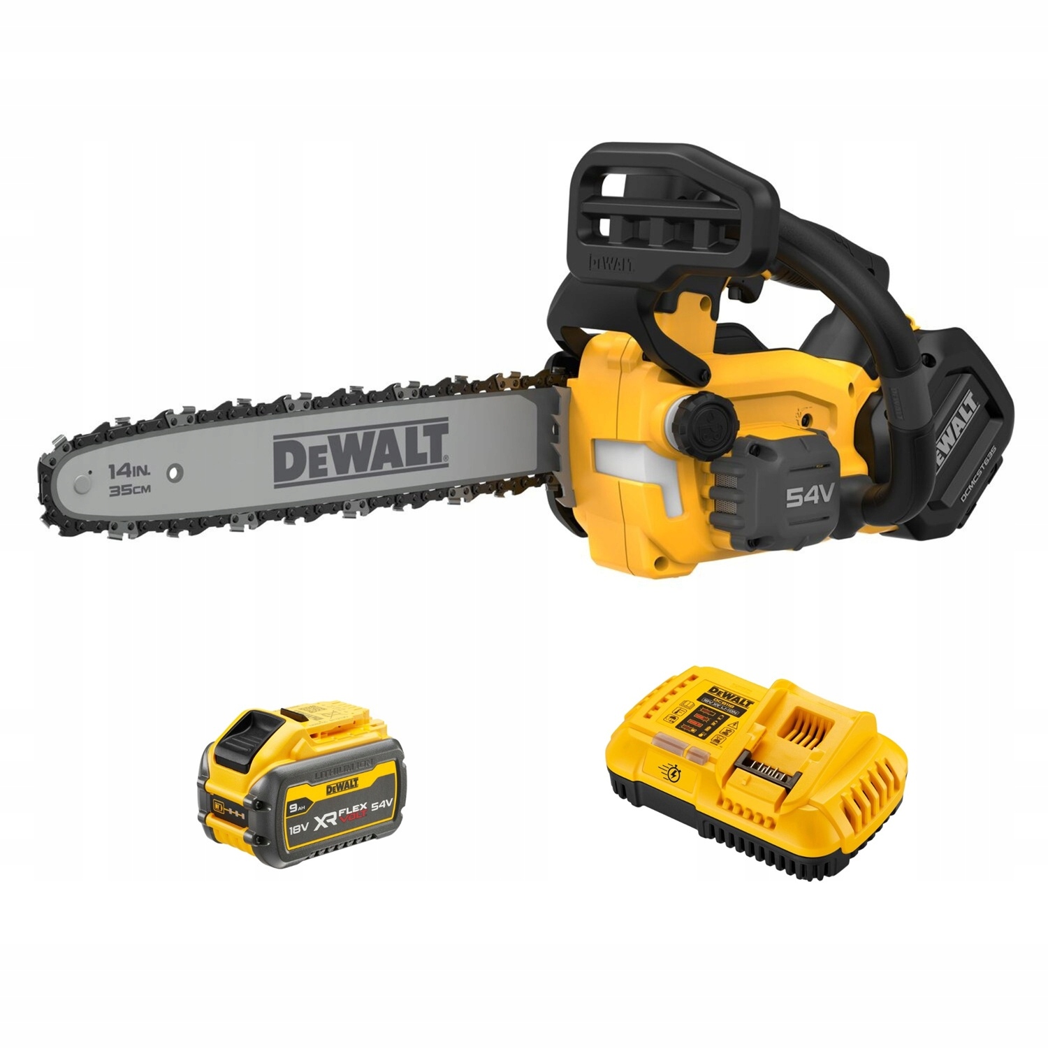 Pilarka łańcuchowa akumulatorowa arborystyczna DeWALT DCMCST635X1-QW zestaw