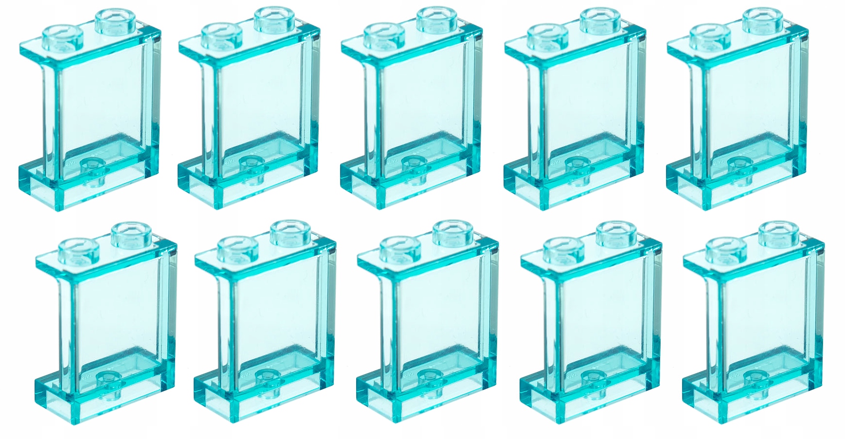 

Lego panel 1x2x2 tr. light blue 10 szt 87552 35378