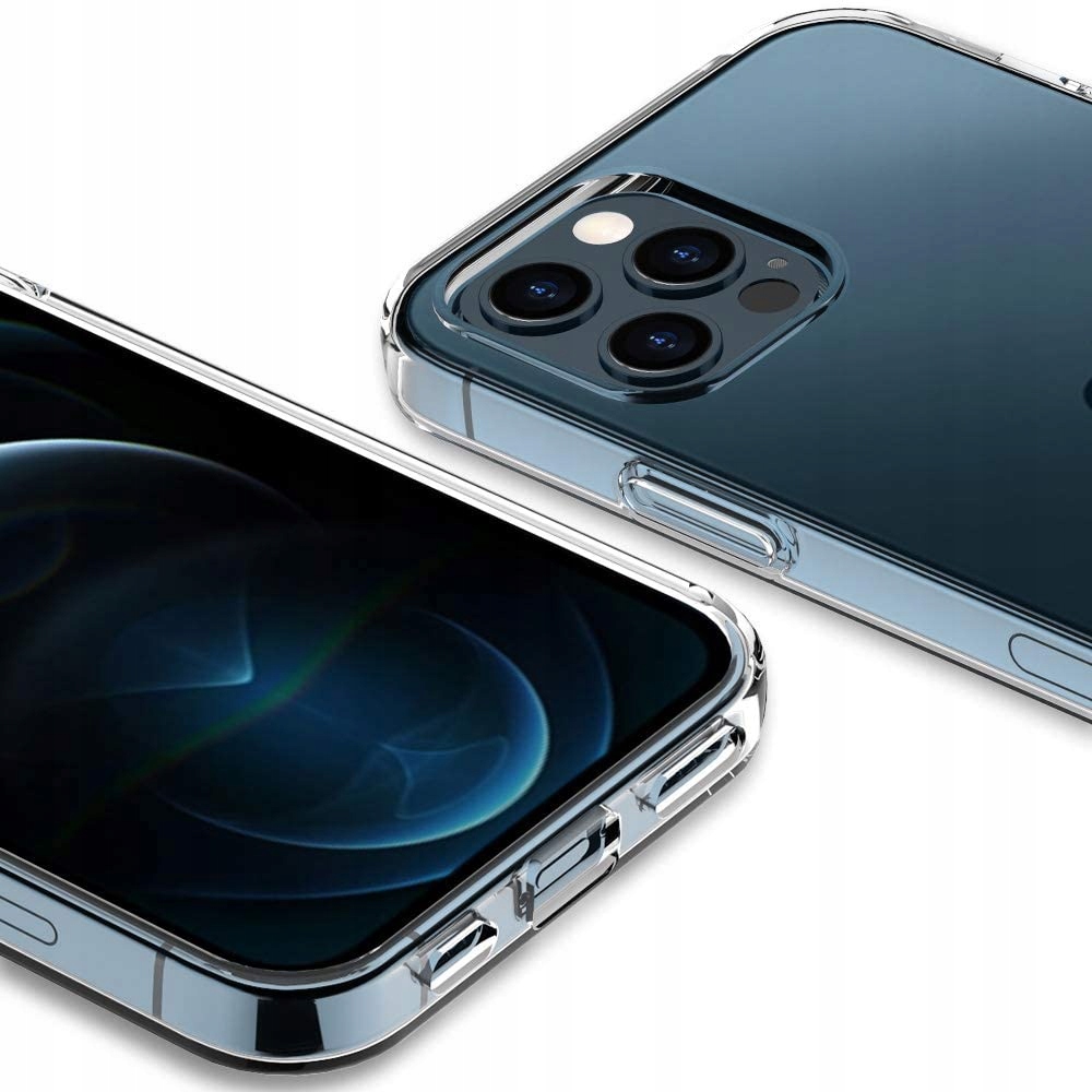 Plecki Hurtel do iPhone 12/12 Pro bezbarwne Kolekcja Przezroczyste Slim