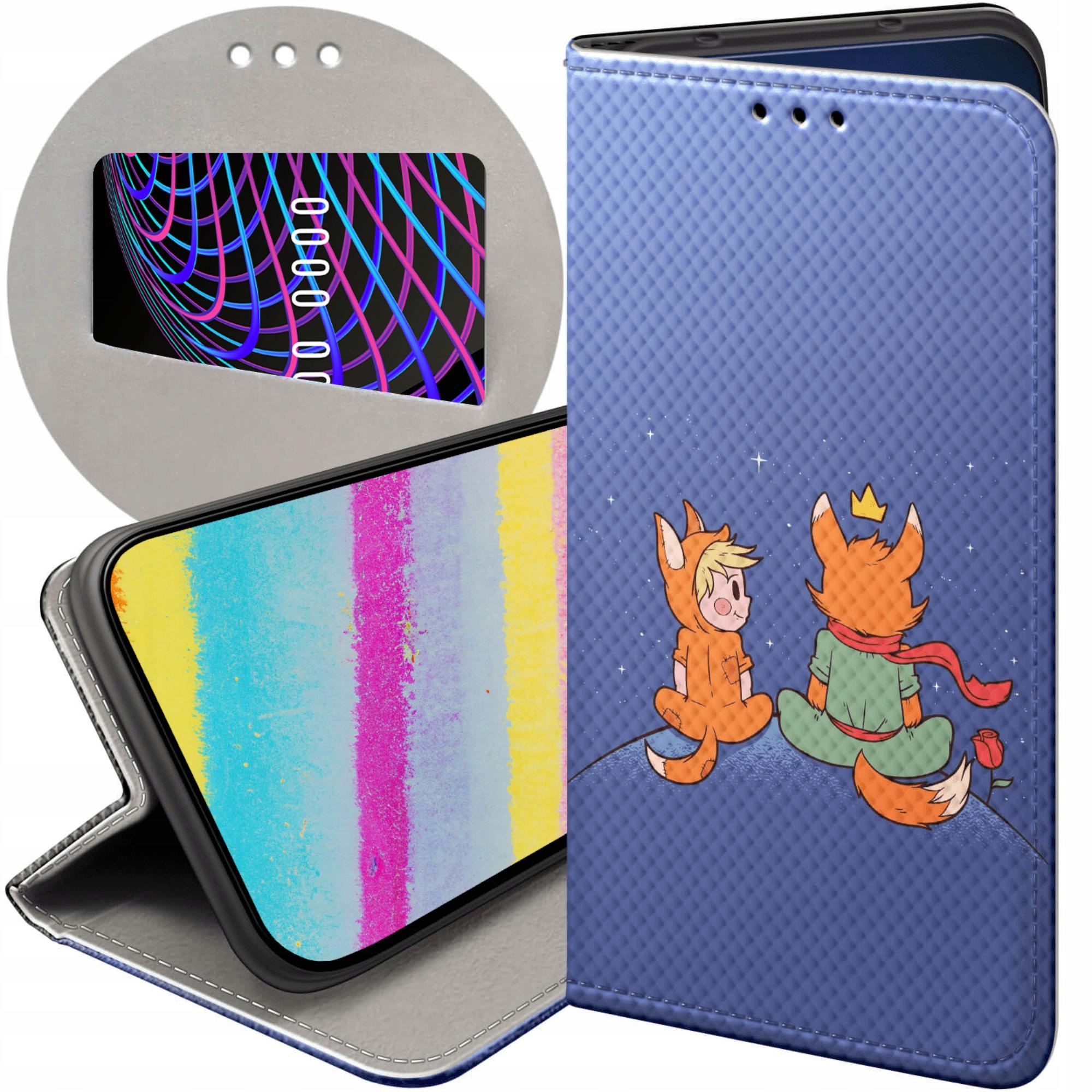 Etui Do Samsung Galaxy S22 Plus S22 Pro Mały Książę Lisek Róża Case