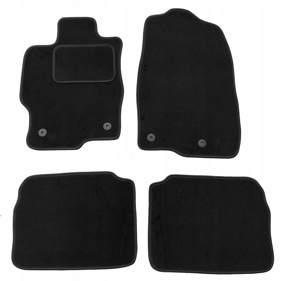 

Dywaniki welurowe czarne Mazda 6 II Gh 2008-2013
