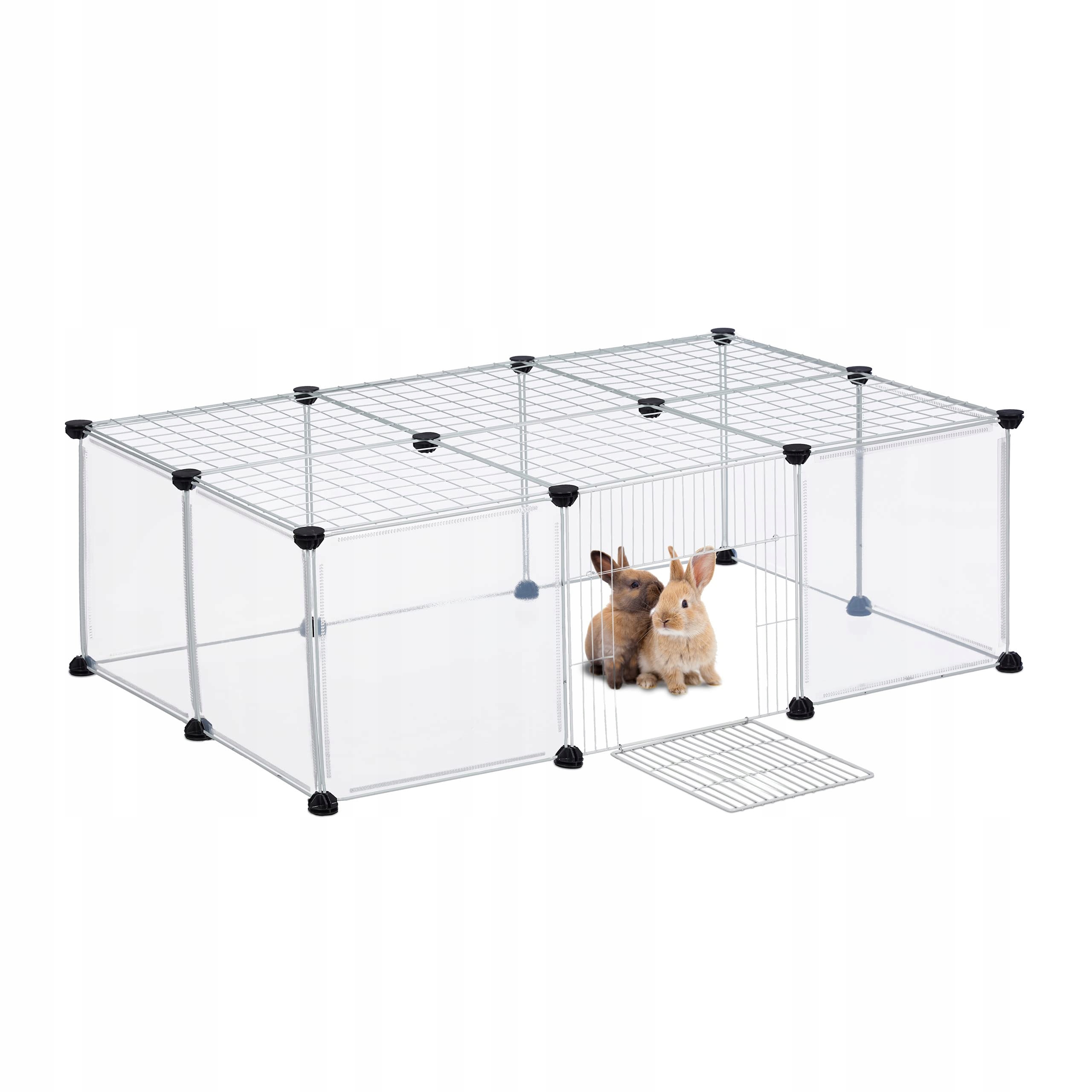 Levně Kotec Výběh Ohrada Síť 75x110x37 cm Pro Malá Zvířata