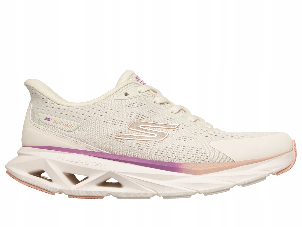 Dámské pohodlné sportovní boty Skechers Glide-step Vortex 129825-NAT 39