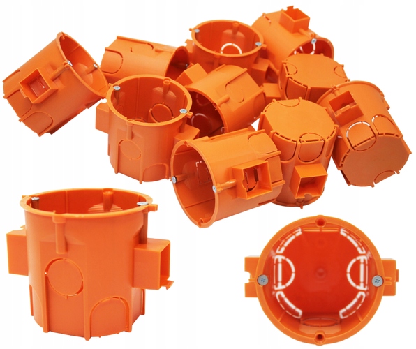 

Puszka Podtynkowa Pomarańczowa Głęboka Z Wkr 10SZT