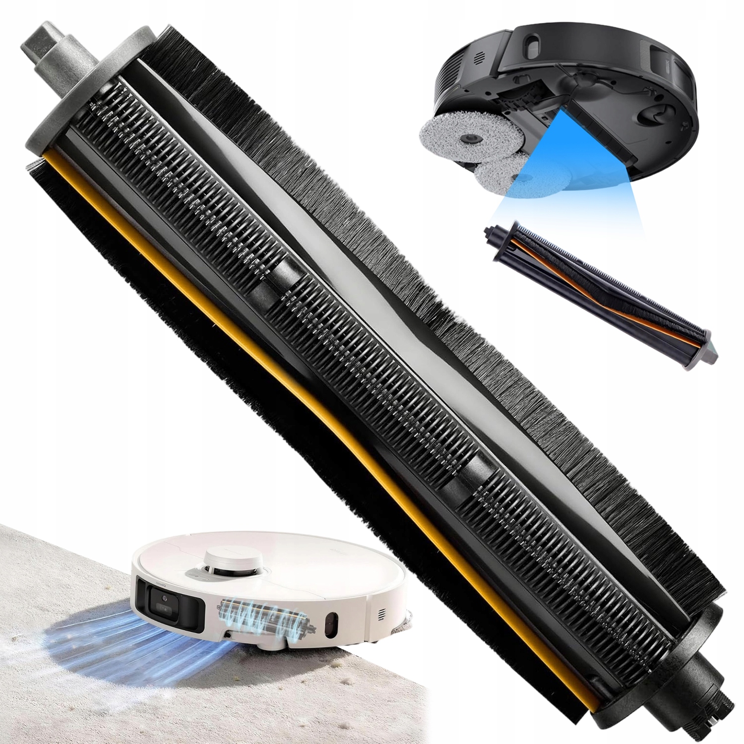 Hlavní Kartáč, Váleček Pro Robotický Vysavač Dreame X40 Ultra L40 Ultra