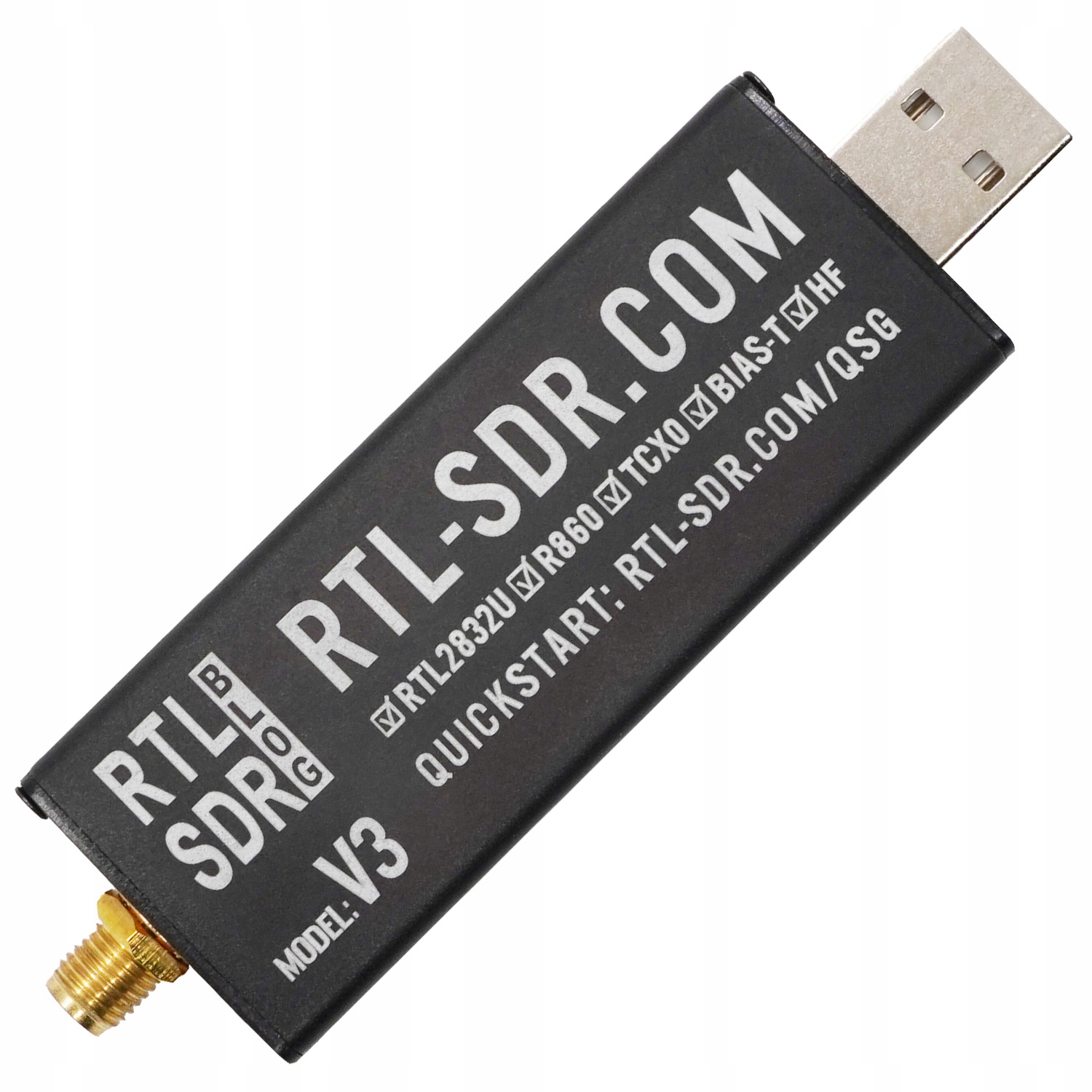 Rtl-sdr RTL2832U odbiornik Sdr skaner radiowy