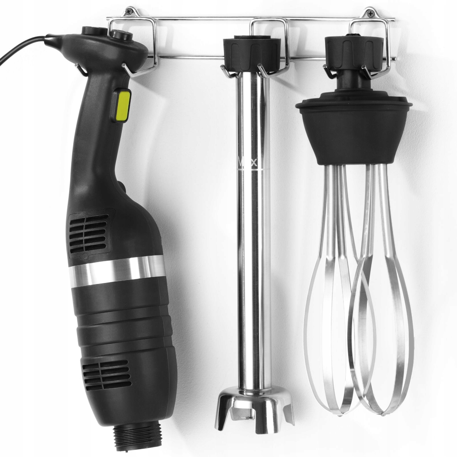 Ruční mixér Hendi 2v1 350 W, rameno 400 mm, šlehací metla 250 mm až 60 l