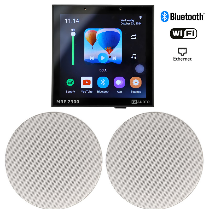 P2 Audio Podomietkové Internetové Rádio Wifi Bt Reproduktory Yamaha 40W