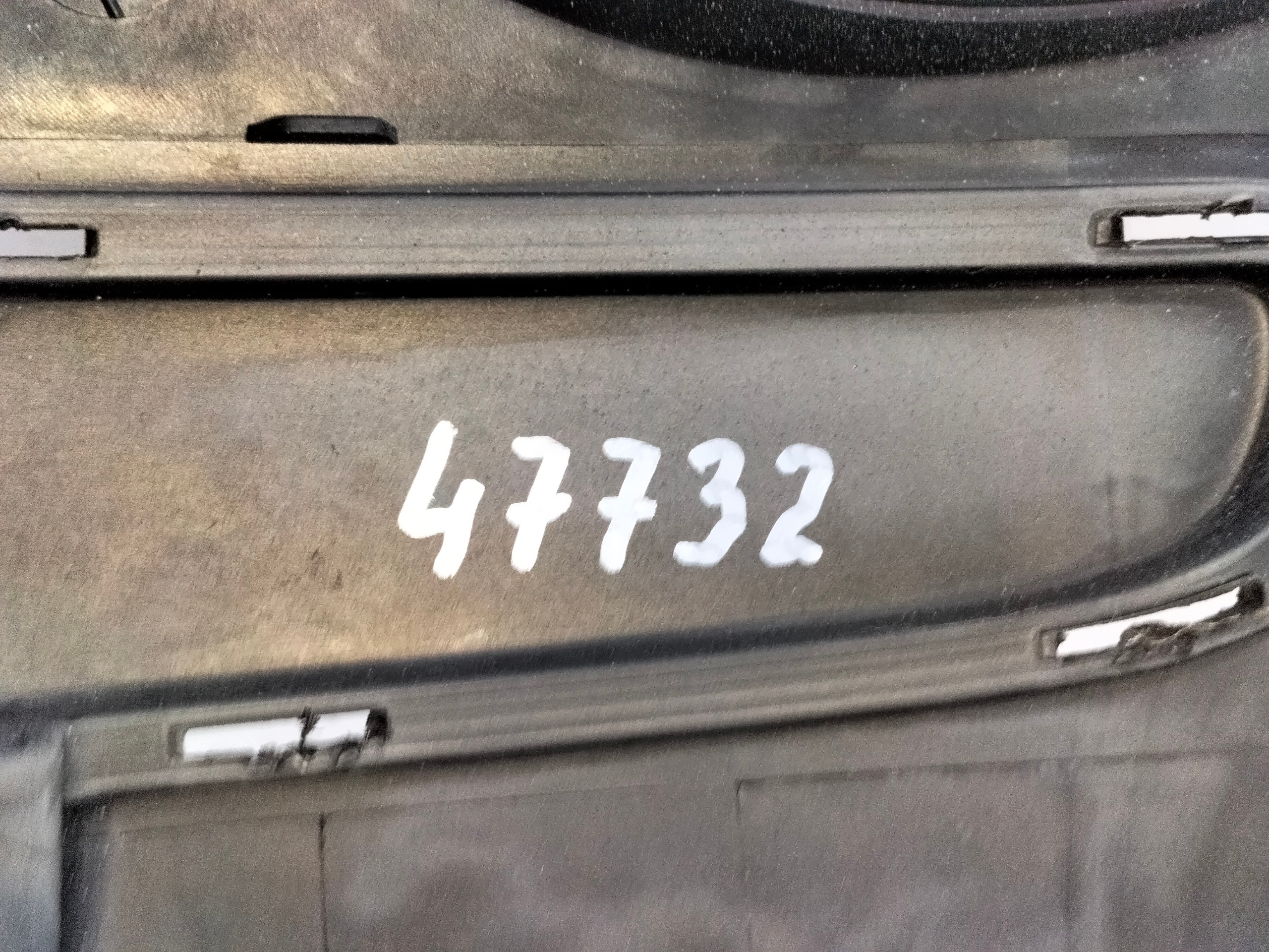 front bumper front FIAT 500 07-14 wersja without sensors PDC