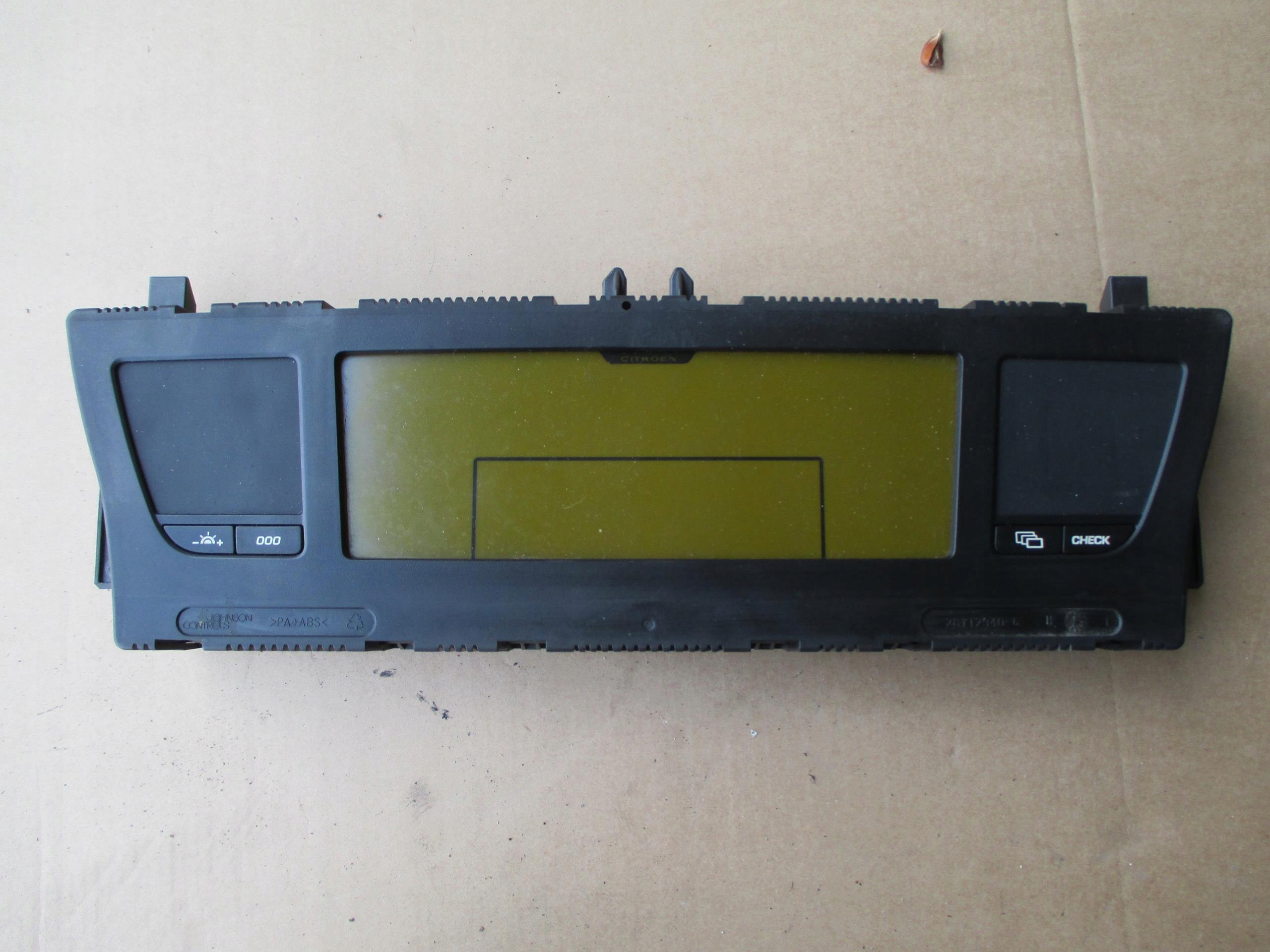 CITROEN C4 PICASSO 1.6 HDI 06-13 LICZNIK