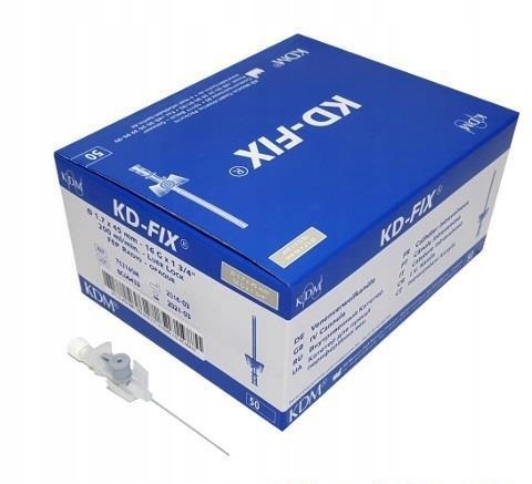 

Kaniula Wenflon Kd-fix 16G 1,7x45mm Szary 50SZT.