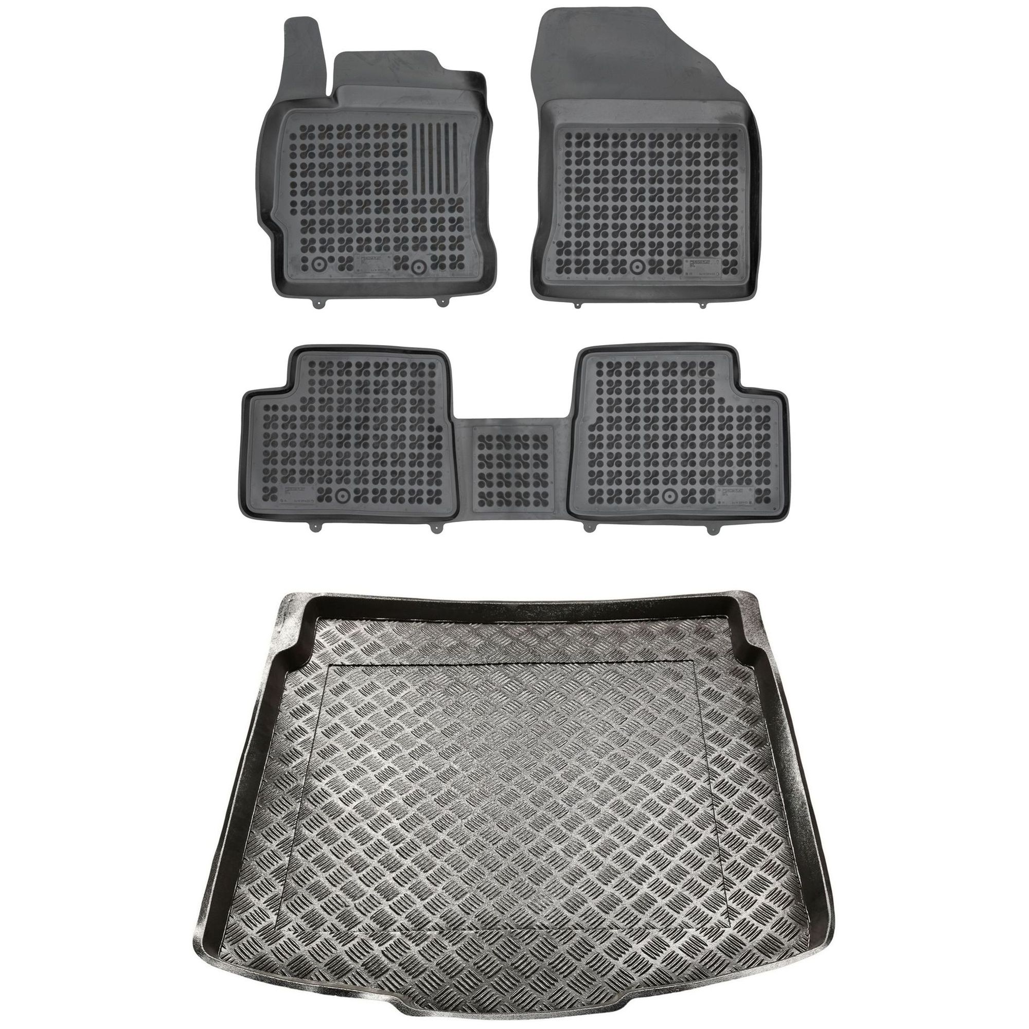 Sada kobercov a rohoží Toyota Auris II 2012-2018 Kombi je vhodná aj pre Hy