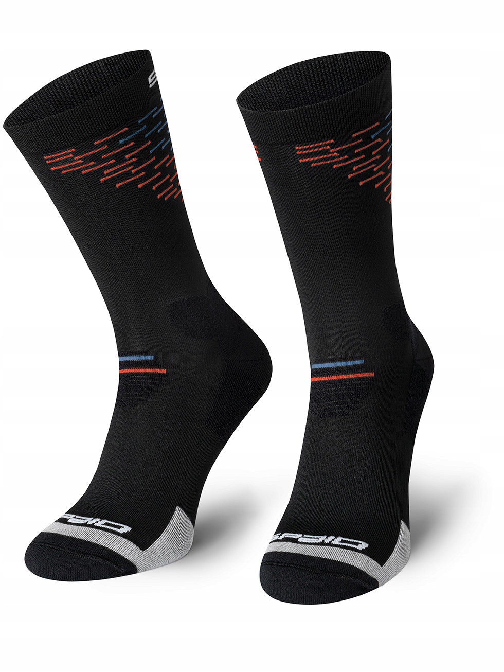 Spaio Skarpety Trekkingowe Merino czarno niebieskie 41-43