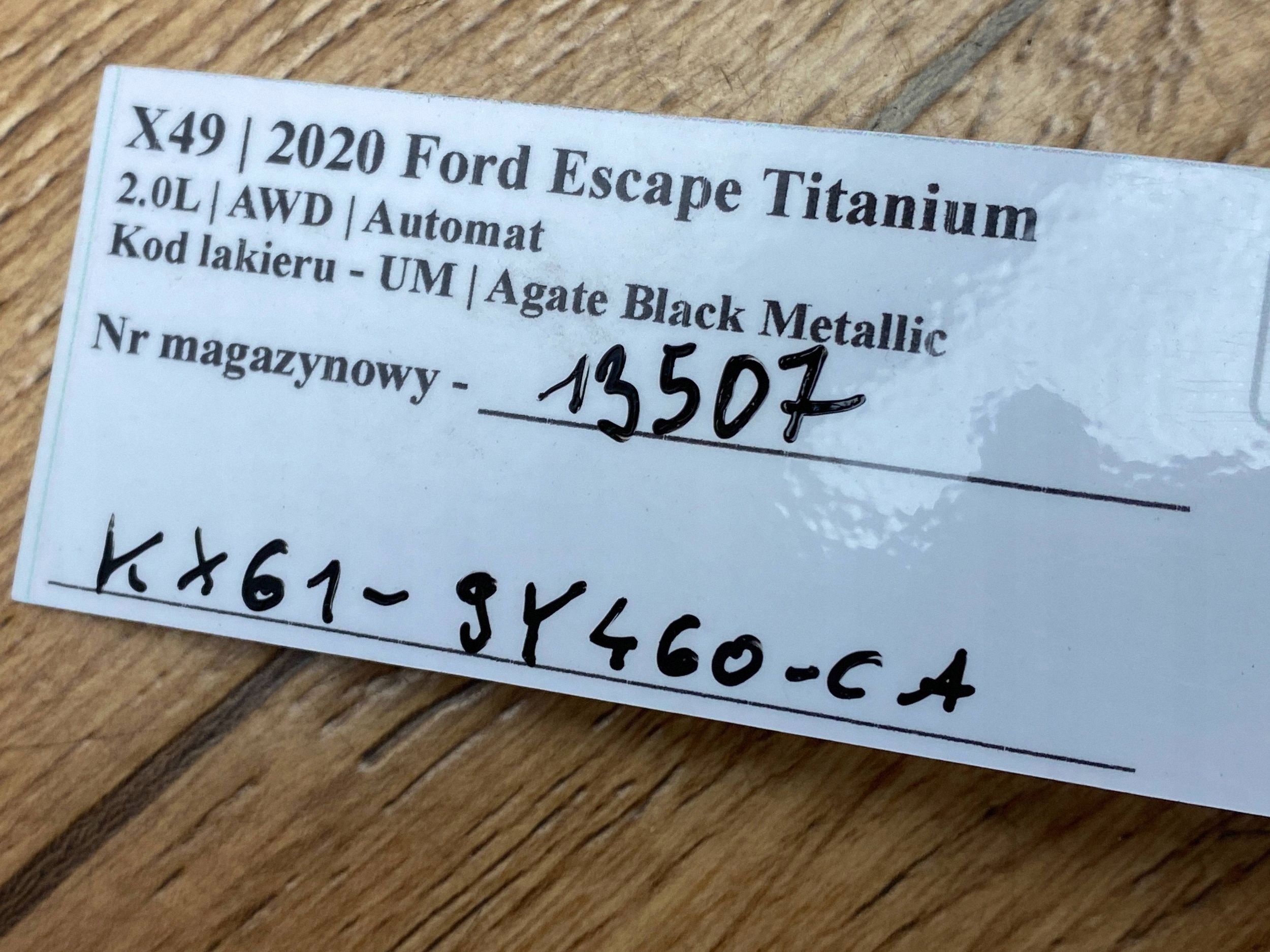 Sonda lambda Ford Escape IV 2020+