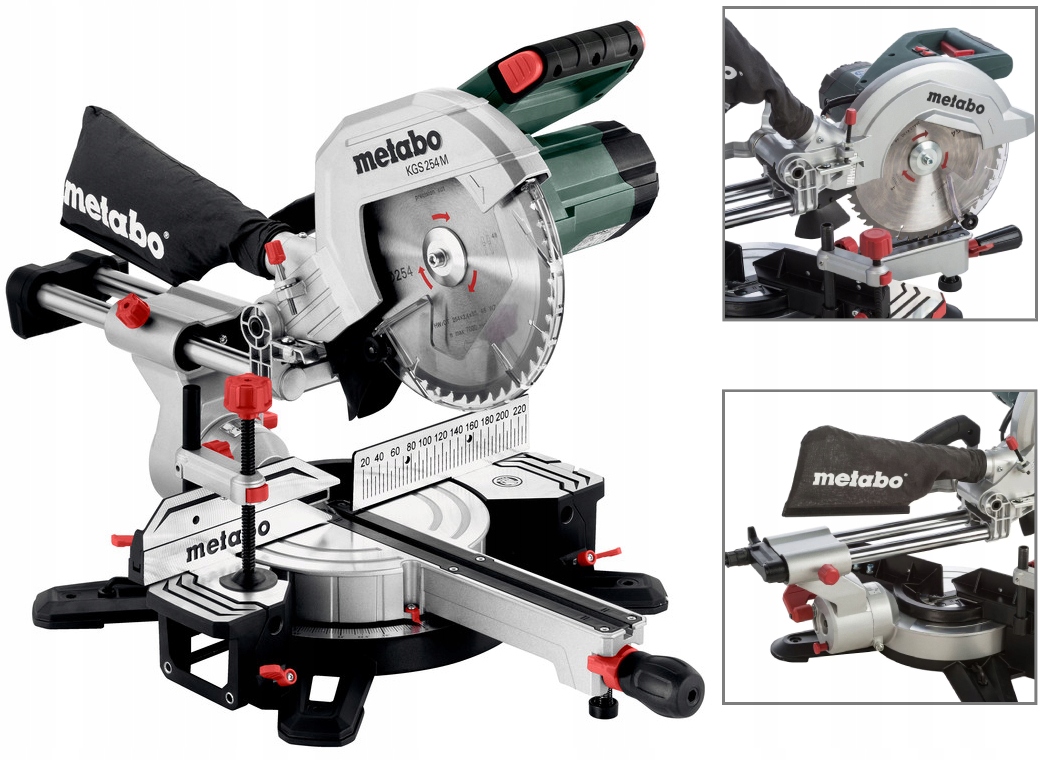 Metabo KGS254M Ukośnica z posuwem 254mm 1800W