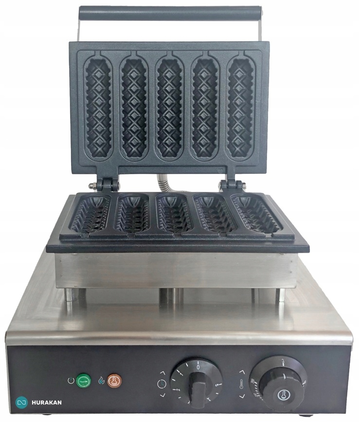 Profesionální vaflovač ve tvaru kukuřičné klasy 1.55 kW Hurakan HKN-HCP5