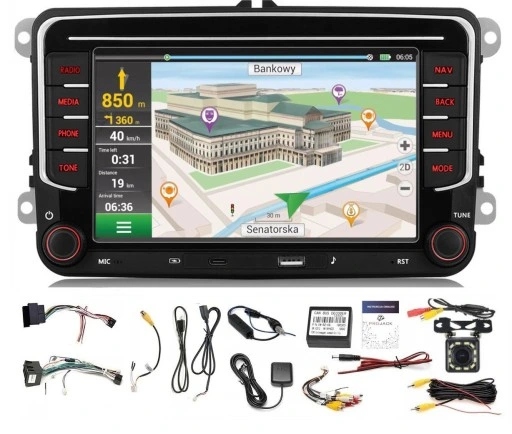 Rádio Navigácia Android Vw Eos 2006-2015 Carplay 6/128GB