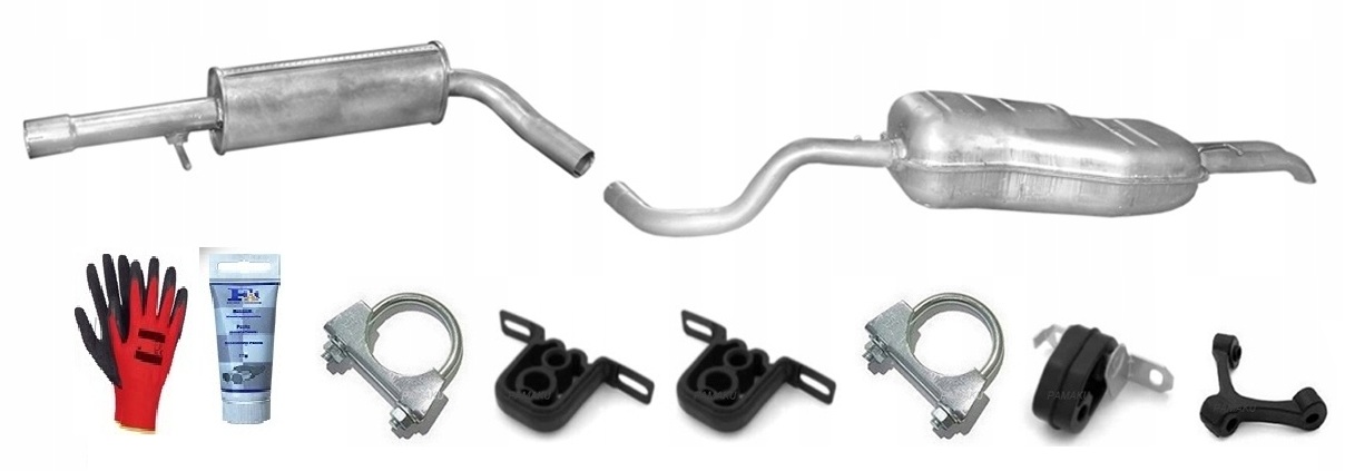 Vw Bora 1.6 2.0 (1998-2005) Sedan Kombi Tlumič