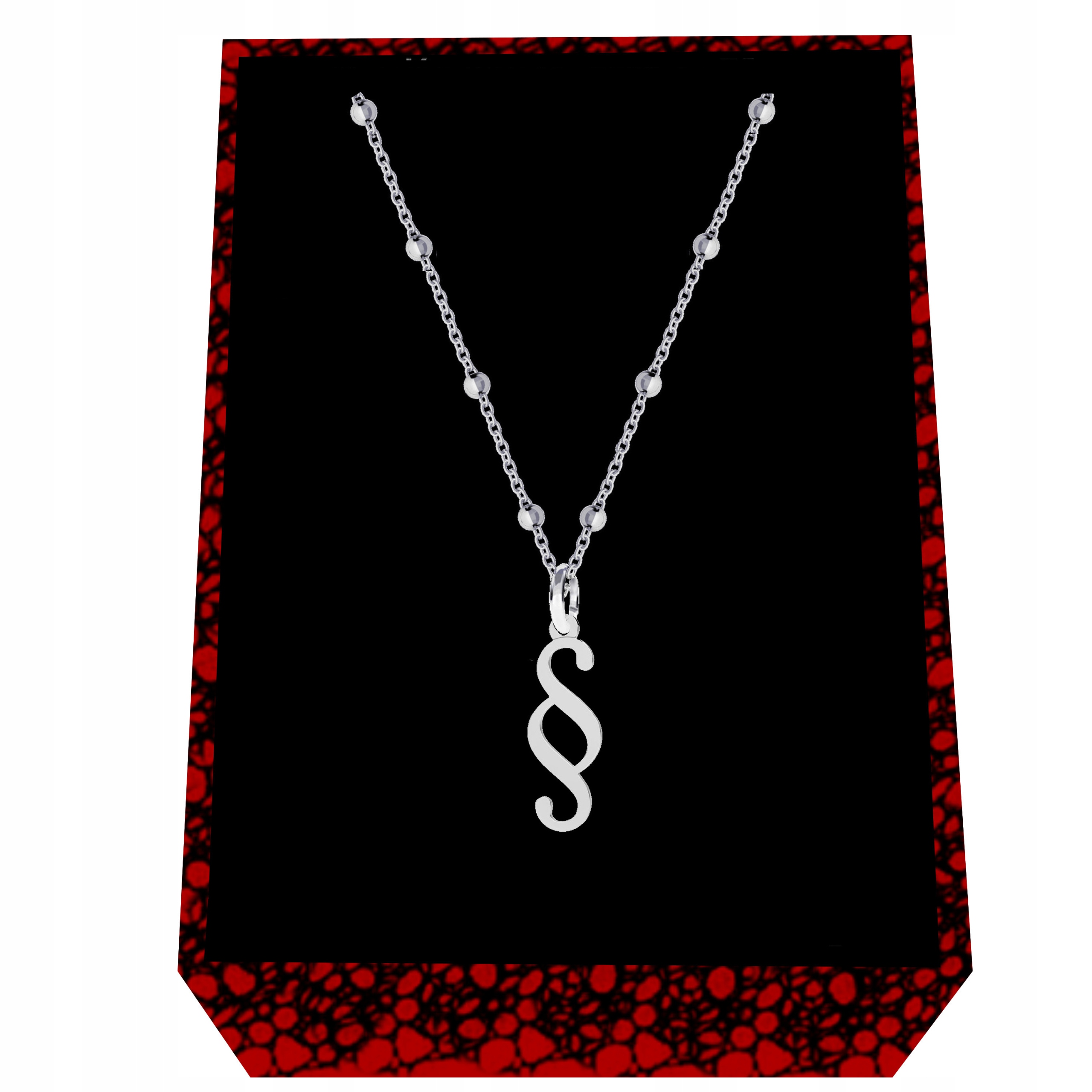 Paragraf Stříbrný kuličkový náhrdelník stříbro 925