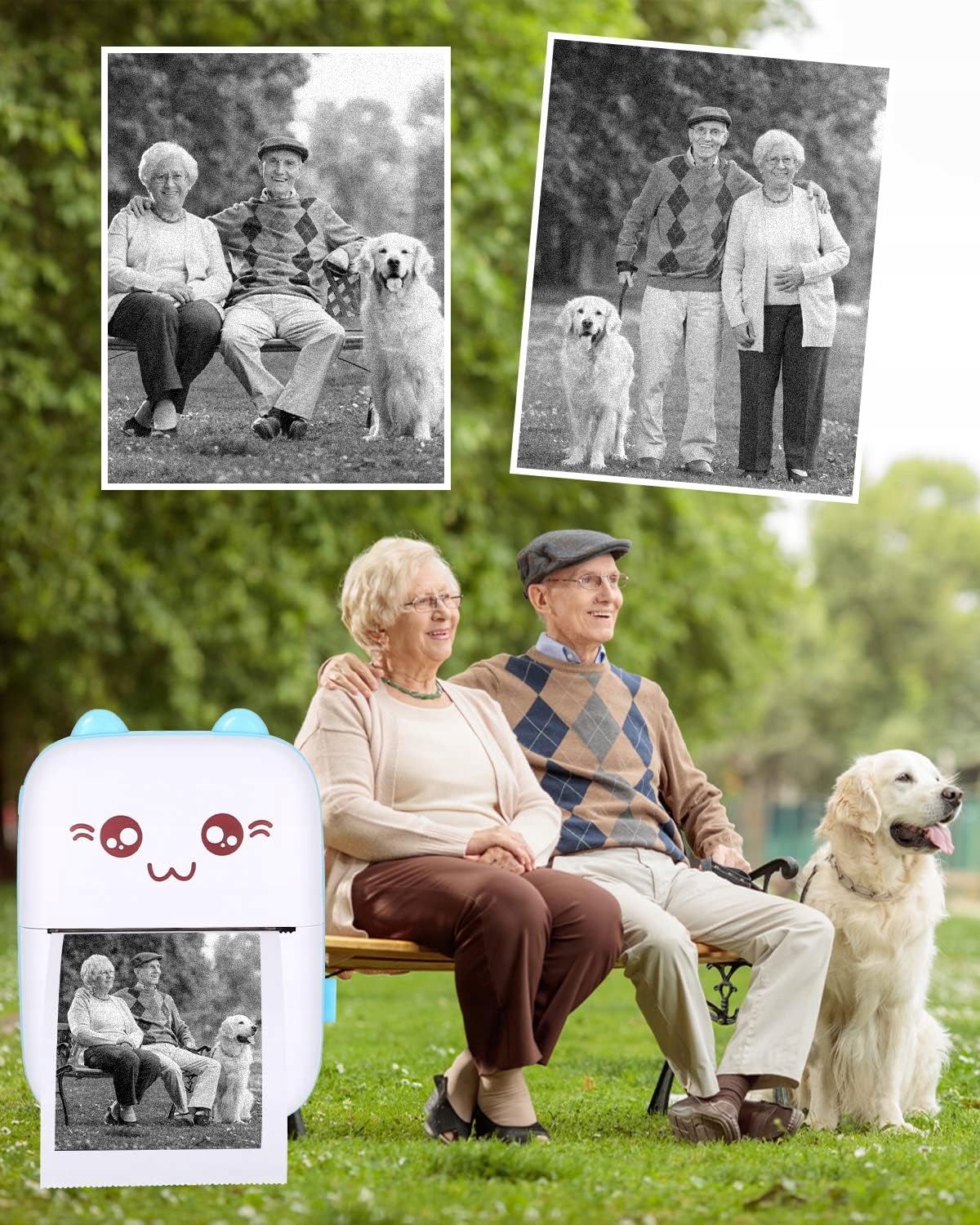 DRUKUŚ MINI DRUAKRKA TERMICZNA PRZENOŚNA DO ZDJĘĆ +10 ROLEK SAMOPRZYLEPNYCH Producent Inna