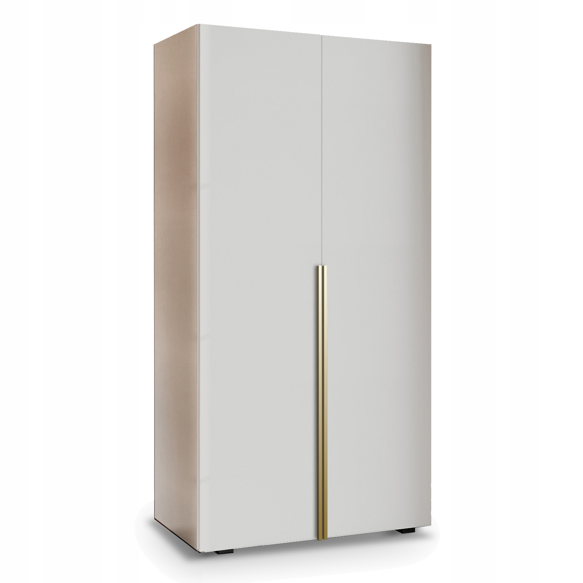 Skříň 90 CM Výklopná Předsíň Bílá Aria Hexa Zlatá