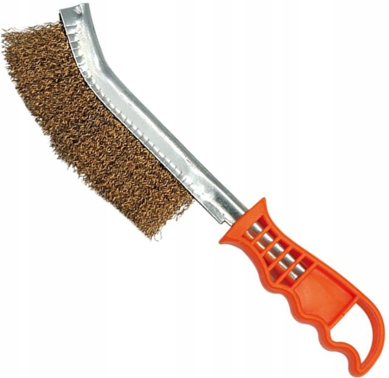 SZCZOTKA MOSIĘŻNA DRUCIANA SZCZELINOWA RĘCZNA