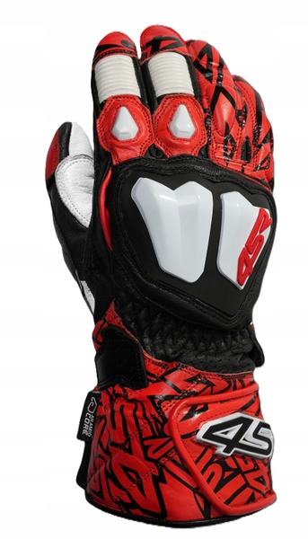 Motocyklové rukavice Rr Aramid Core Red L