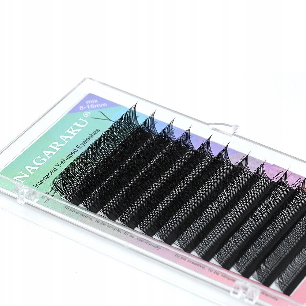 Rzęsy Nagaraku 2D Y-shape Mix C, 0.07, 8-15