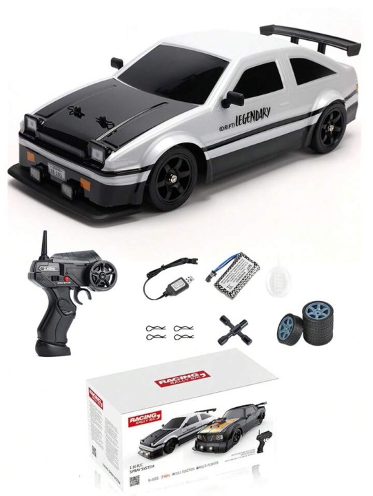 Auto Rc samochód zdalnie sterowany drift 4x4 Led