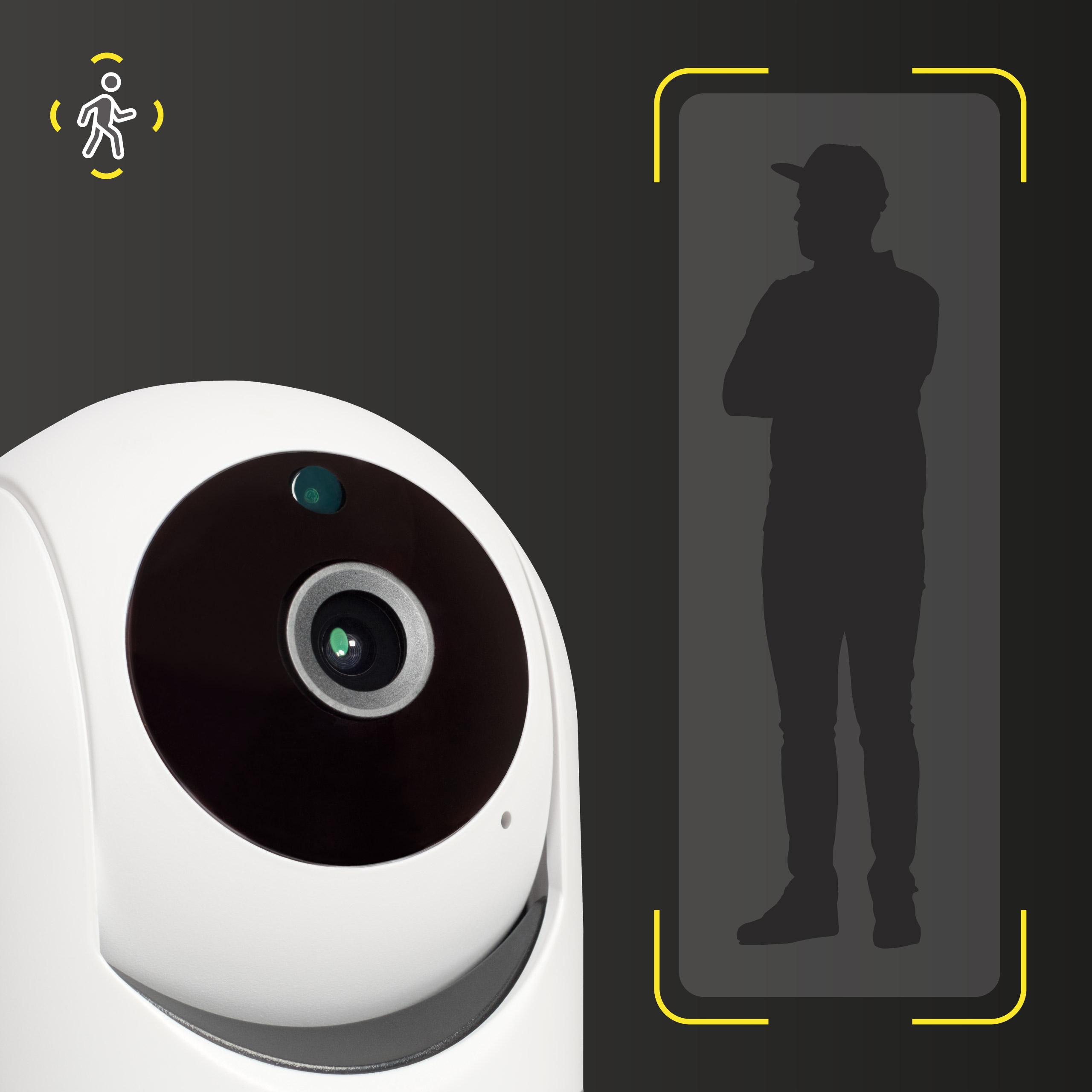 KAMERA DOMOWA OBROTOWA HD 355° KAMERKA IP 1080p 4DIODY MIKROFON GŁOŚNIK Kod producenta OV-CAMSPOT 3.6