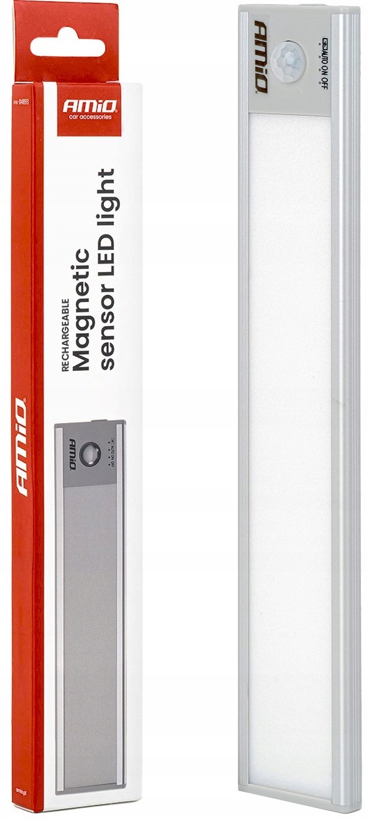Bezprzewodowa lampa Led z czujnikiem ruchu 1000mAh Usb-c 23cm (batt) Amio