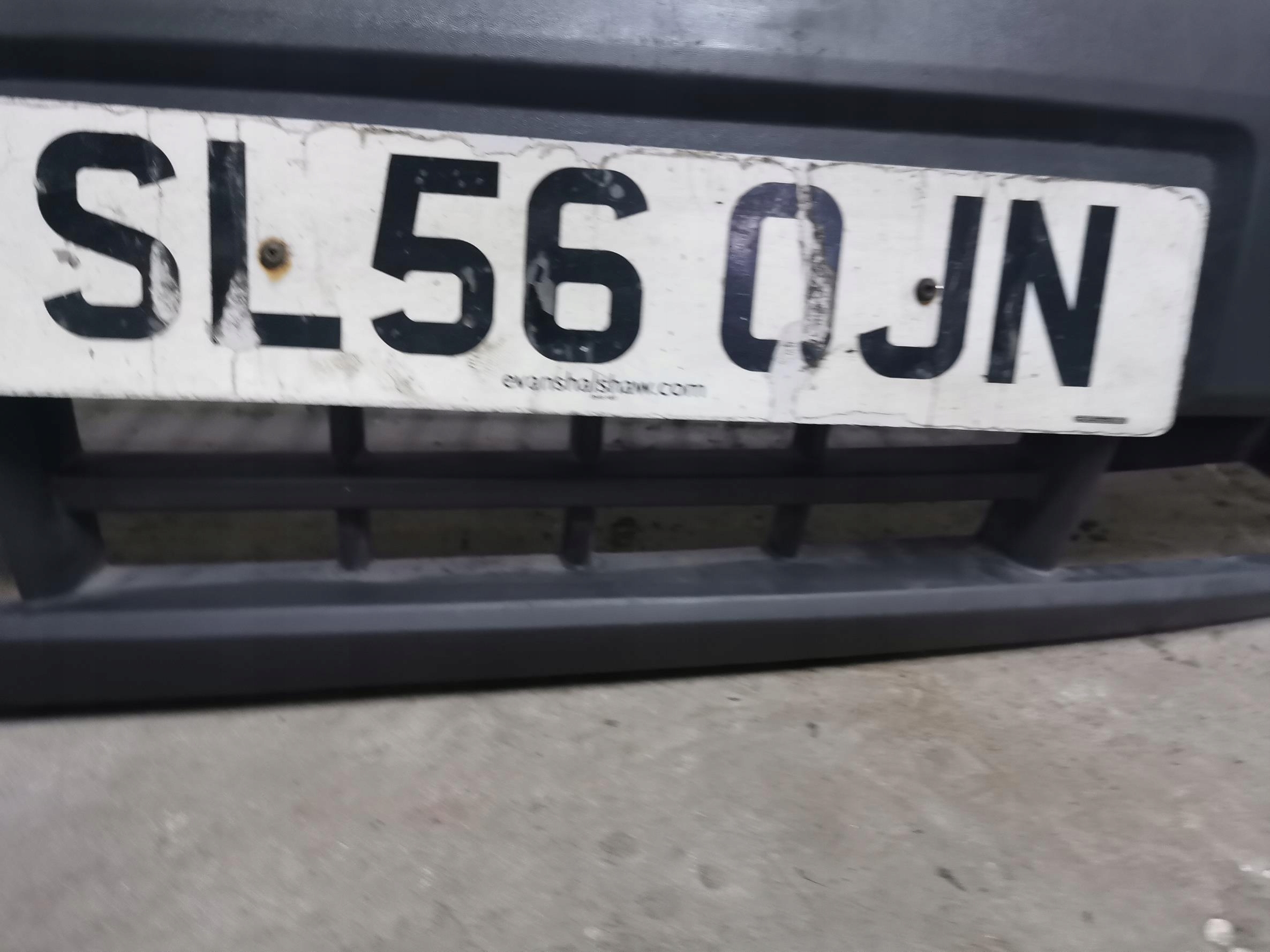 front bumper central FORD TRANSIT MK7 6C11-17E888-A