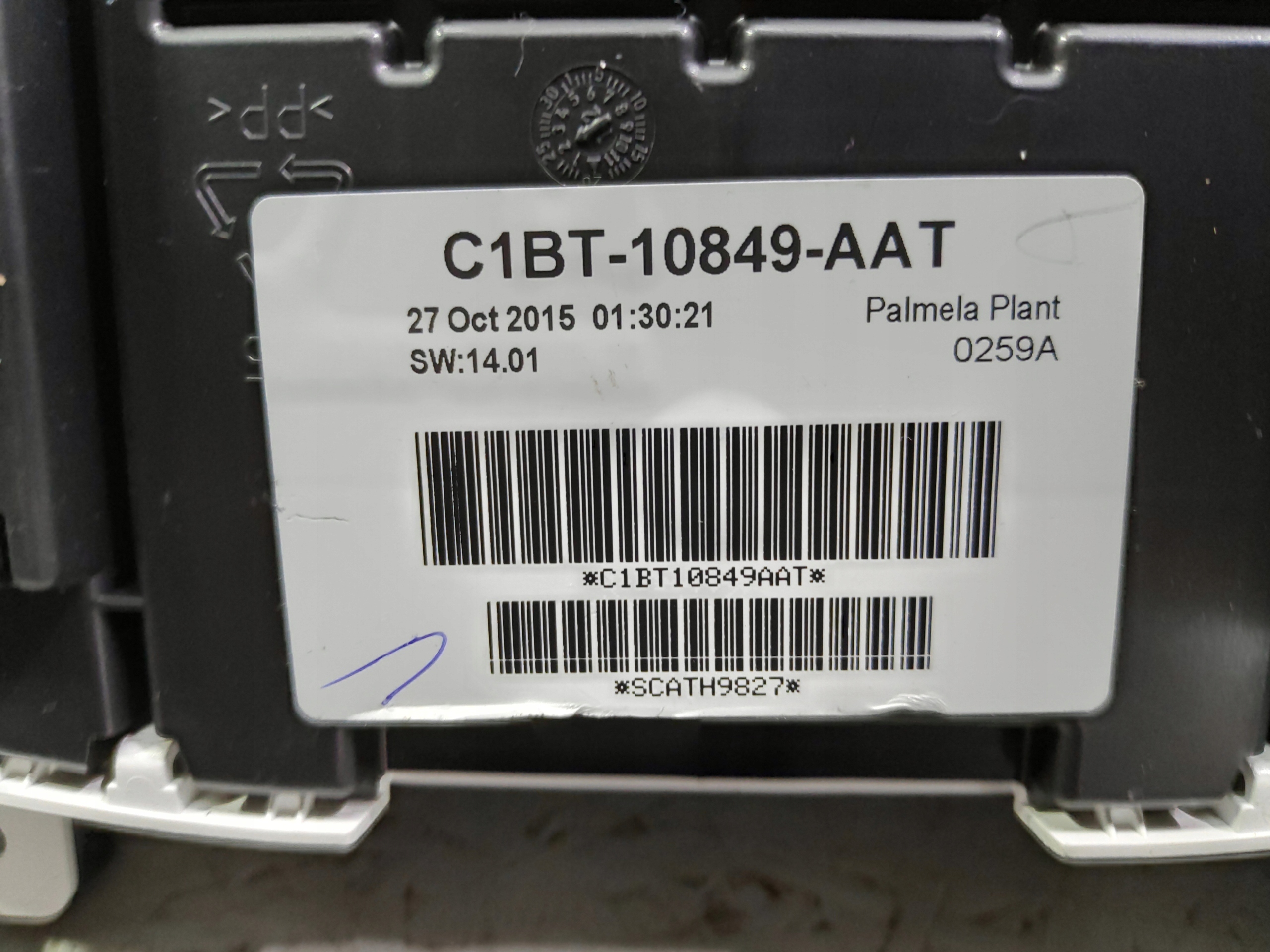 спидометр часы Ford OE C1BT-10849-AAT