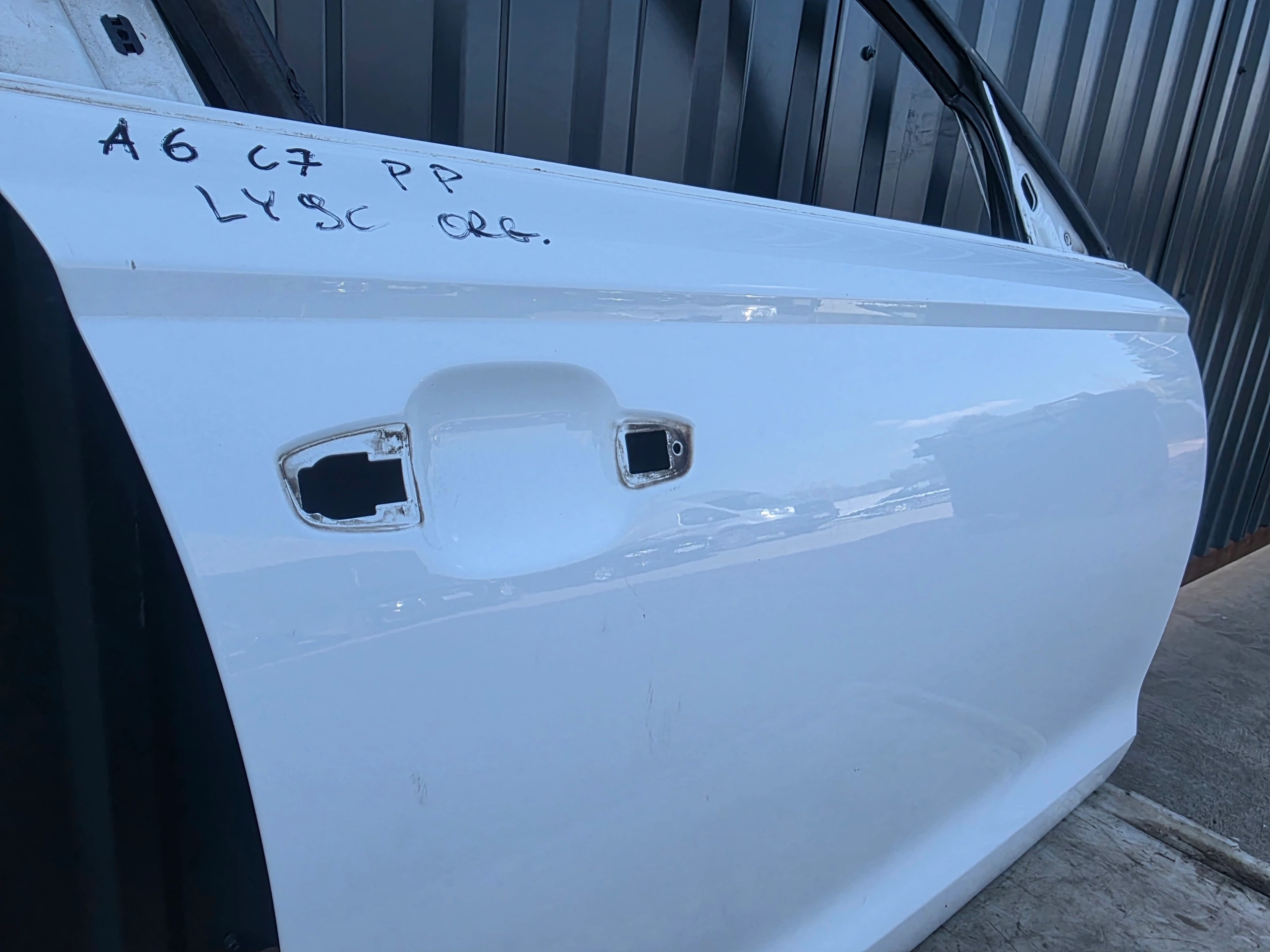 door right front AUDI A6 C7 sedan AVANT KOMBI LY9C *original* 2011-2017
